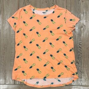Old Navy Kids Orange Pineapple Tee